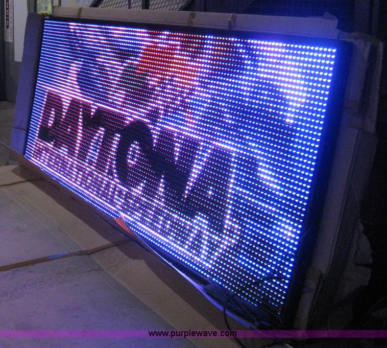 image for item B9655 LED exterior single face sign board