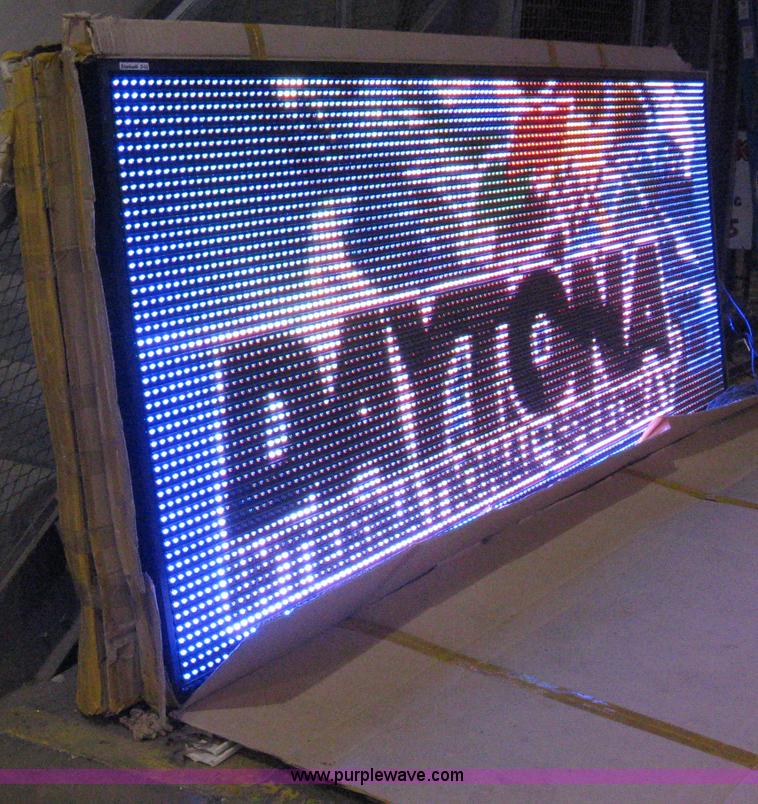 image for item B9655 LED exterior single face sign board