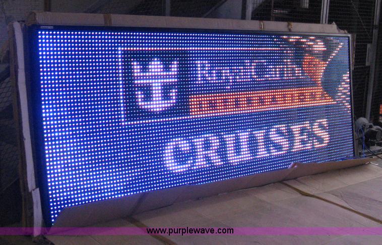 image for item B9656 LED exterior single face sign board