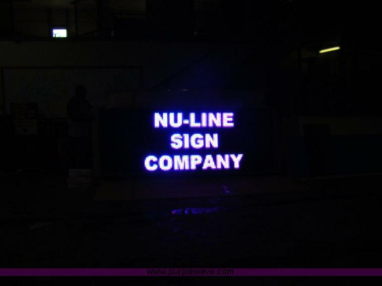 image for item B9656 LED exterior single face sign board