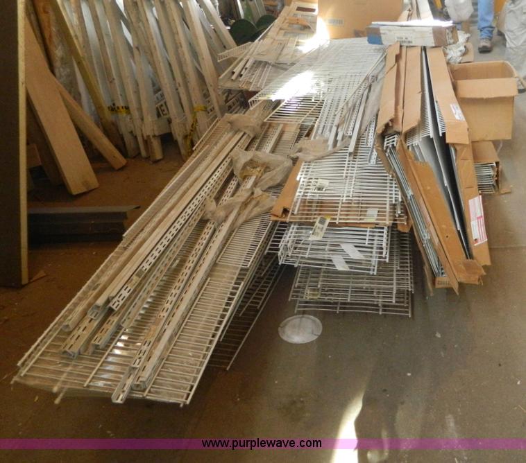 image for item C9498 Assorted new closet organizer materials