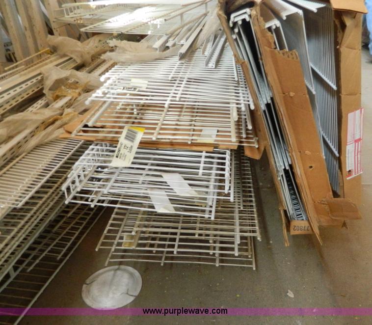 image for item C9498 Assorted new closet organizer materials