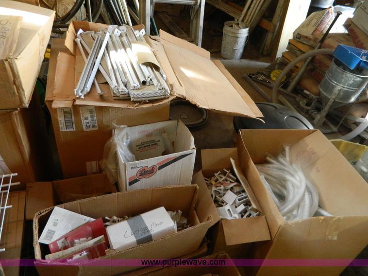 image for item C9498 Assorted new closet organizer materials