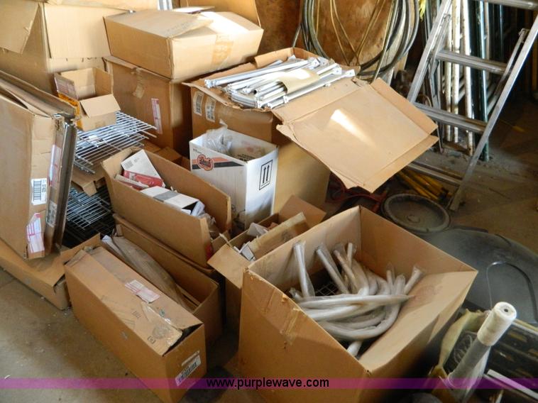 image for item C9498 Assorted new closet organizer materials