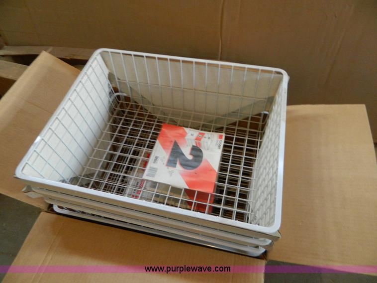 image for item C9498 Assorted new closet organizer materials