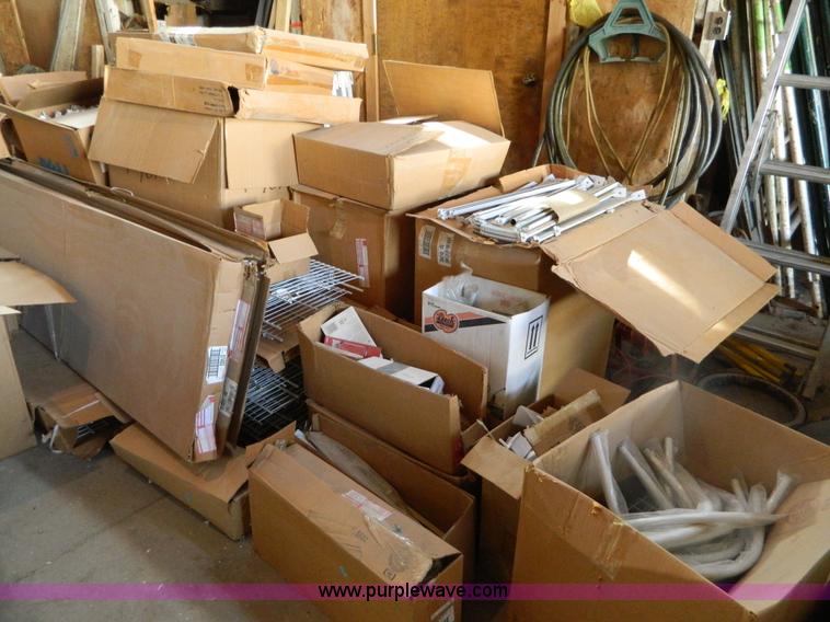 image for item C9498 Assorted new closet organizer materials