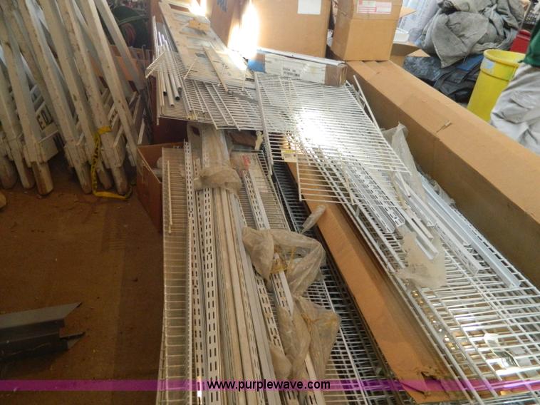 image for item C9498 Assorted new closet organizer materials