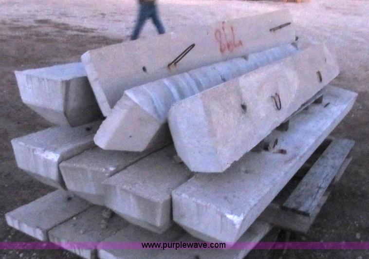 image for item D9291 (12) oversize precast concrete parking stops