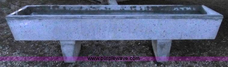 image for item D9292 Precast concrete trough