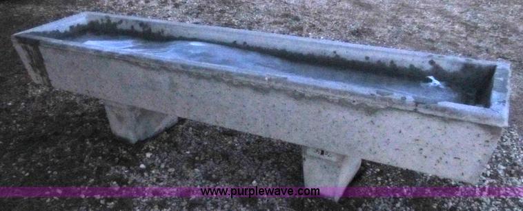 image for item D9292 Precast concrete trough