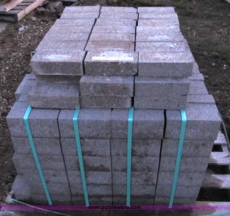 image for item D9294 Approximately 553 precast concrete bricks