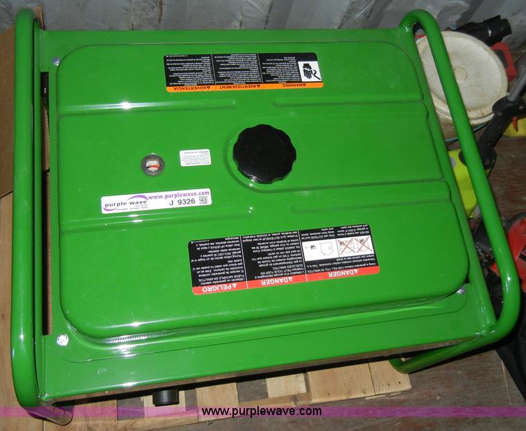 image for item J9326 John Deere PR-G7500M portable generator