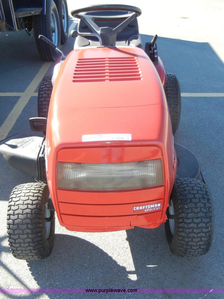 image for item J9359 Craftsman LT4000 lawn tractor