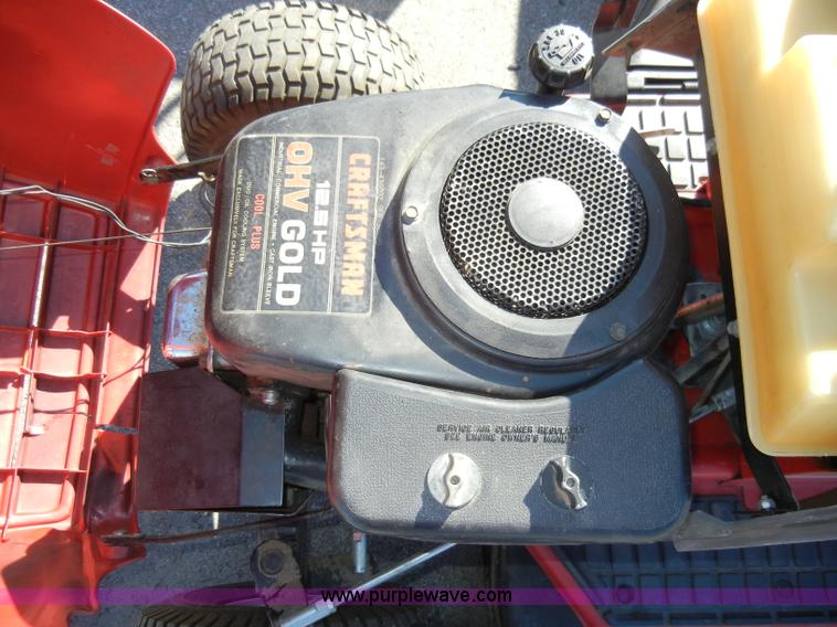 image for item J9359 Craftsman LT4000 lawn tractor