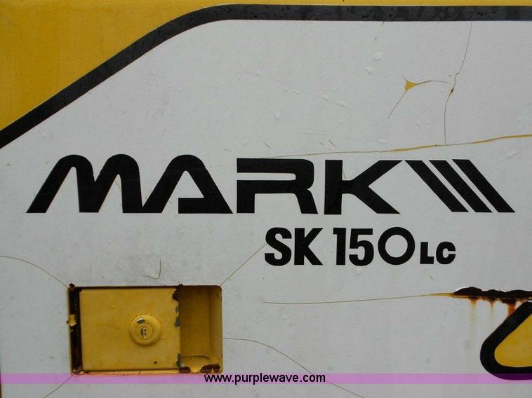 image for item A1833 1995 Kobelco Mark III SK 150LC excavator