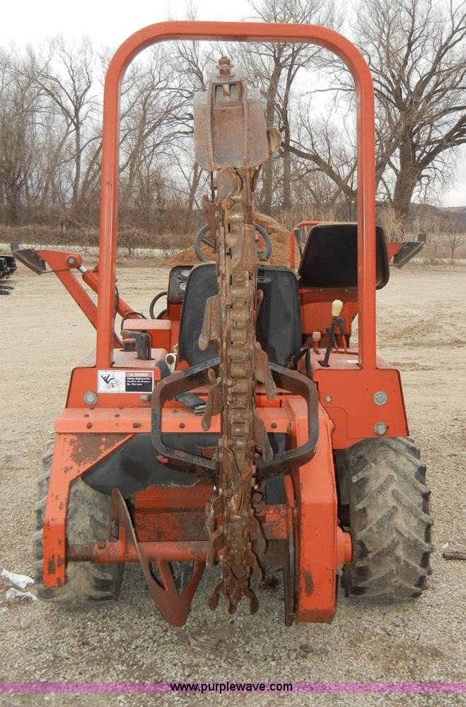 image for item A3419 Ditch Witch 3610DD trencher with bucket and digger