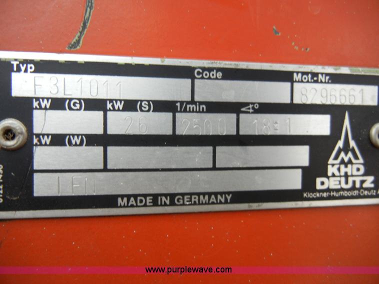 image for item A3419 Ditch Witch 3610DD trencher with bucket and digger