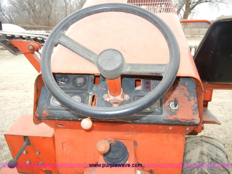 image for item A3419 Ditch Witch 3610DD trencher with bucket and digger