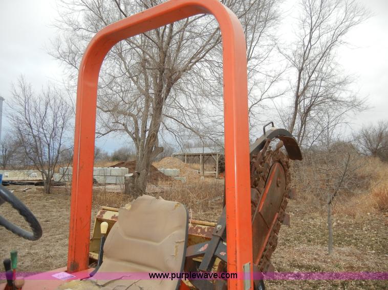 image for item A3419 Ditch Witch 3610DD trencher with bucket and digger