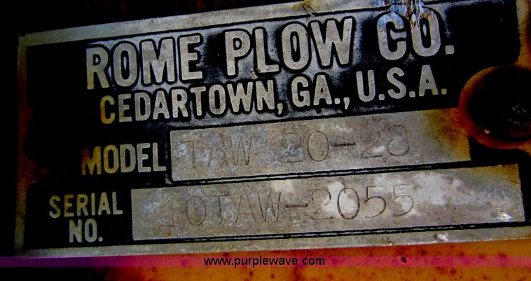 image for item A5629 Rome TAW 20-28 offset disk