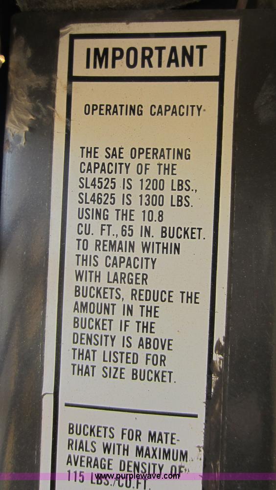 image for item A5644 1995 Gehl SL4625 SX skid steer