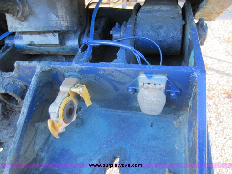 image for item A5646 1962 Lufkin 27' end dump trailer