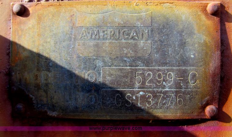 image for item A5653 1969 American 5299C drag line