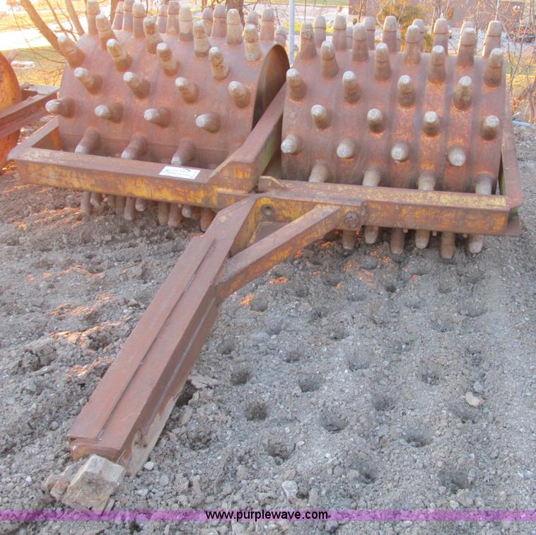 image for item B2577 Wabco double drum sheeps foot roller