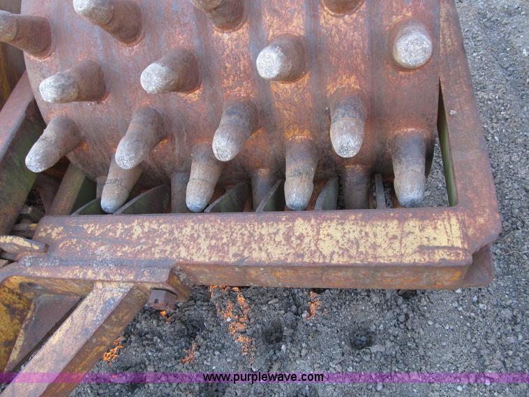 image for item B2577 Wabco double drum sheeps foot roller