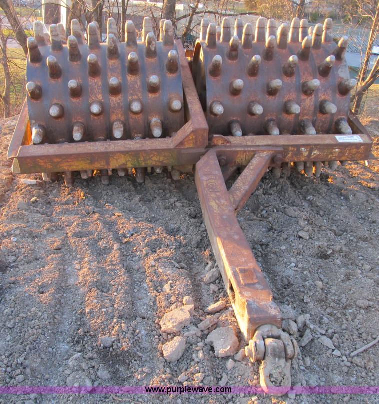 image for item B2579 Wabco double drum sheeps foot roller