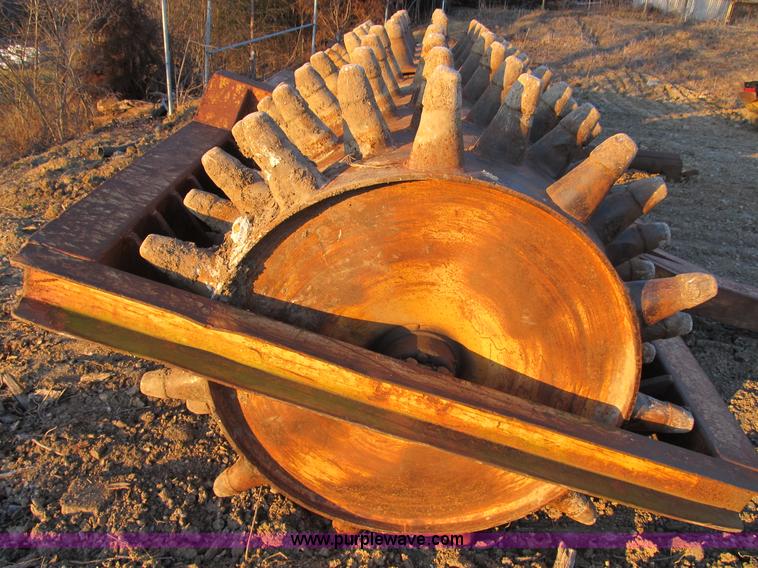 image for item B2579 Wabco double drum sheeps foot roller