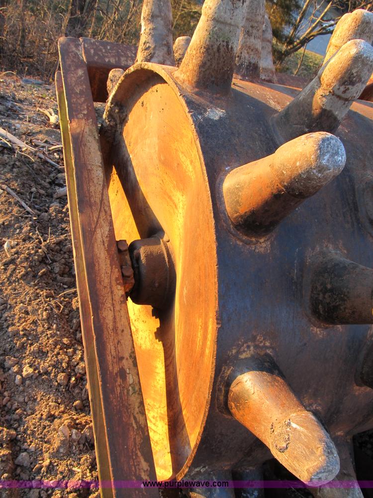 image for item B2579 Wabco double drum sheeps foot roller