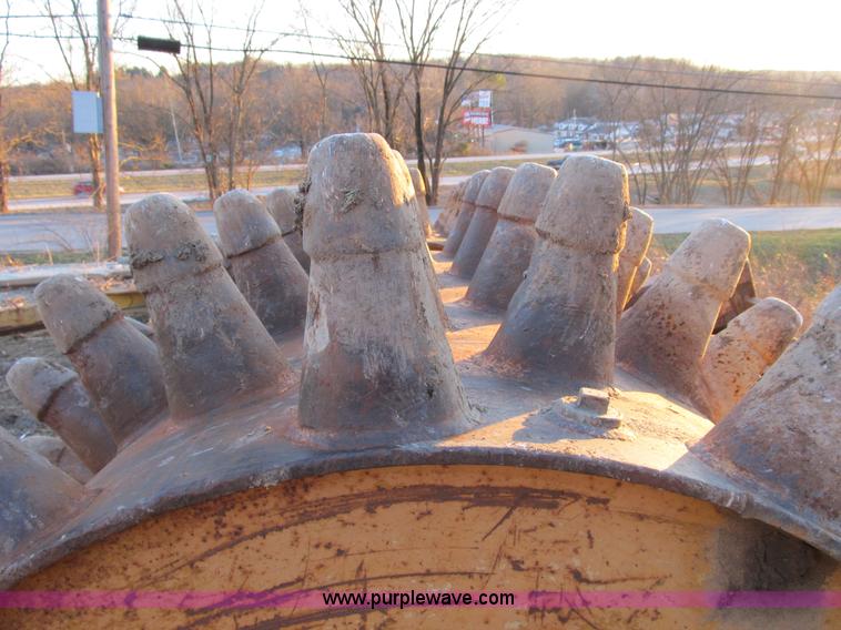 image for item B2579 Wabco double drum sheeps foot roller