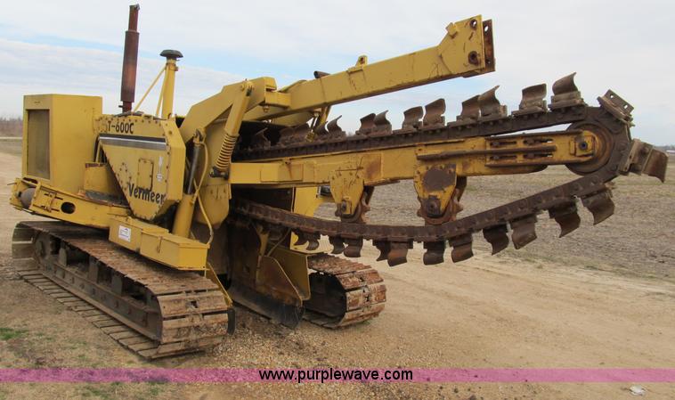 image for item B2583 1974 Vermeer T600C trencher