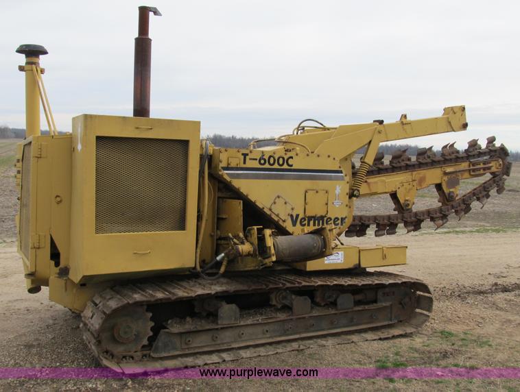 image for item B2583 1974 Vermeer T600C trencher