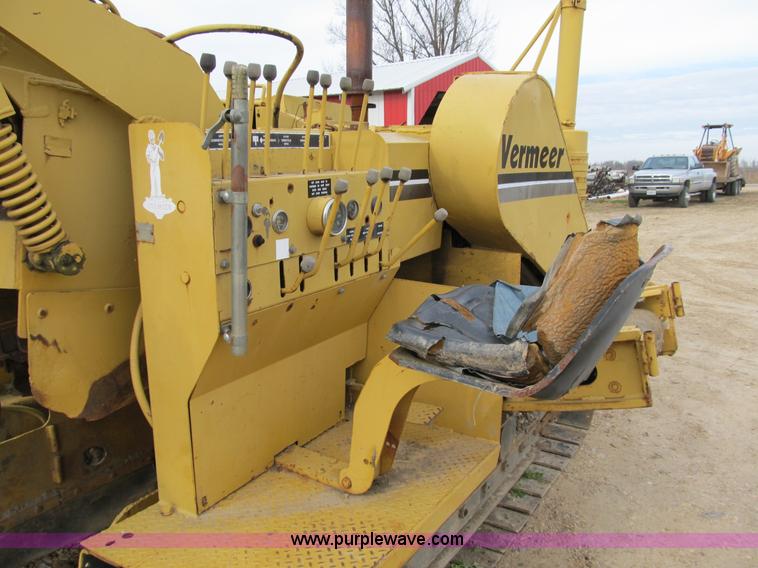 image for item B2583 1974 Vermeer T600C trencher