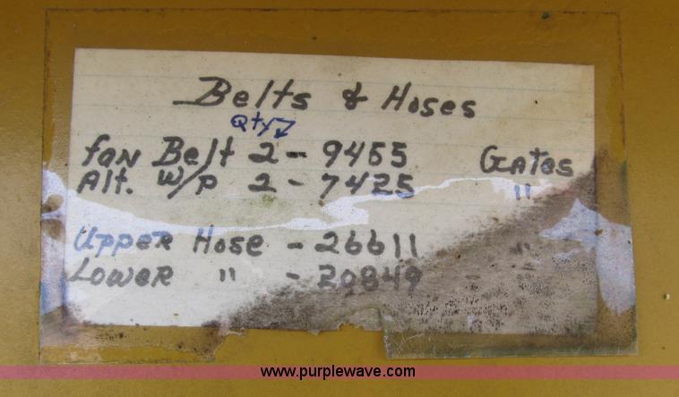 image for item B2583 1974 Vermeer T600C trencher