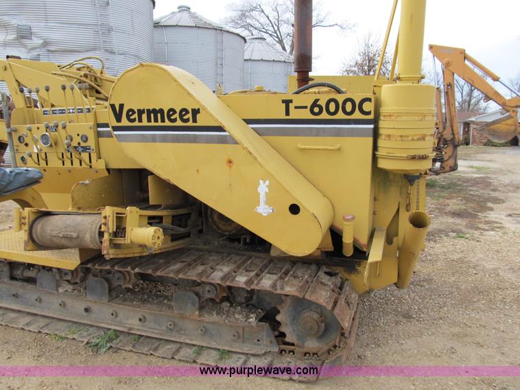 image for item B2583 1974 Vermeer T600C trencher