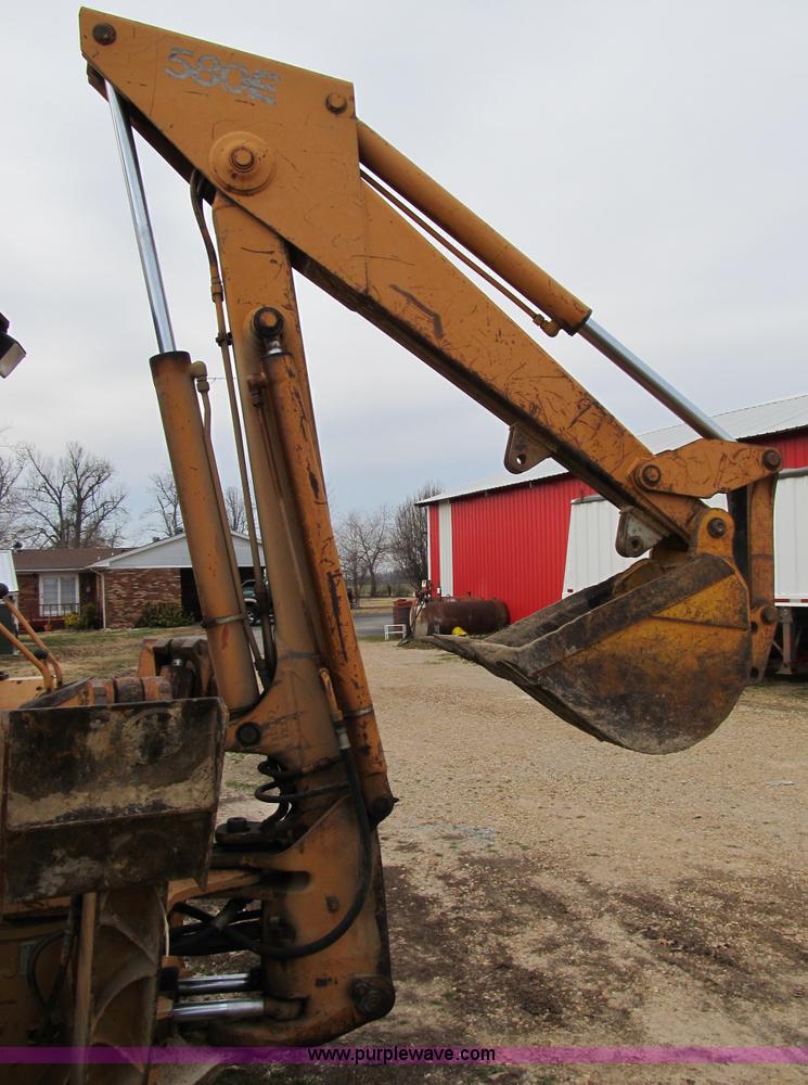 image for item B2584 1987 Case 580 Super E loader backhoe
