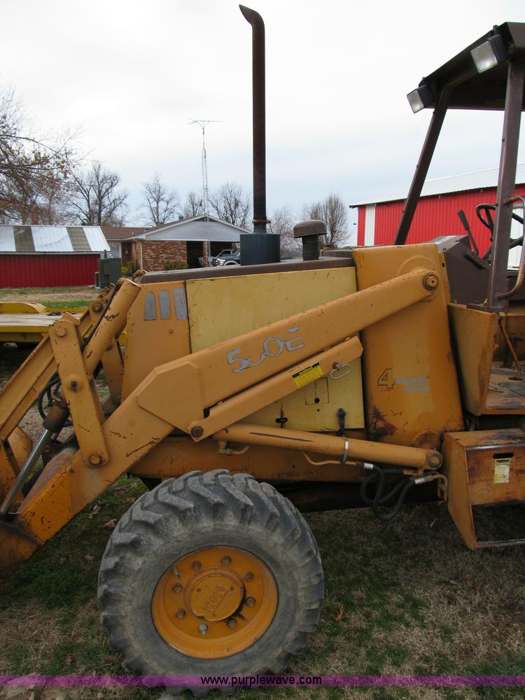 image for item B2584 1987 Case 580 Super E loader backhoe