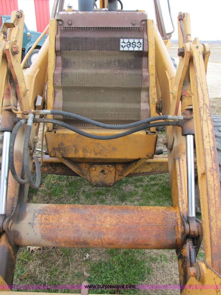image for item B2584 1987 Case 580 Super E loader backhoe