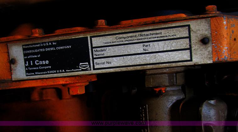 image for item B2584 1987 Case 580 Super E loader backhoe