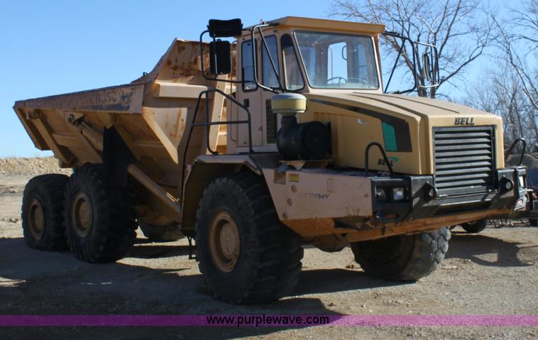 image for item B8793 Bell B35C 6x6 articulating dump truck
