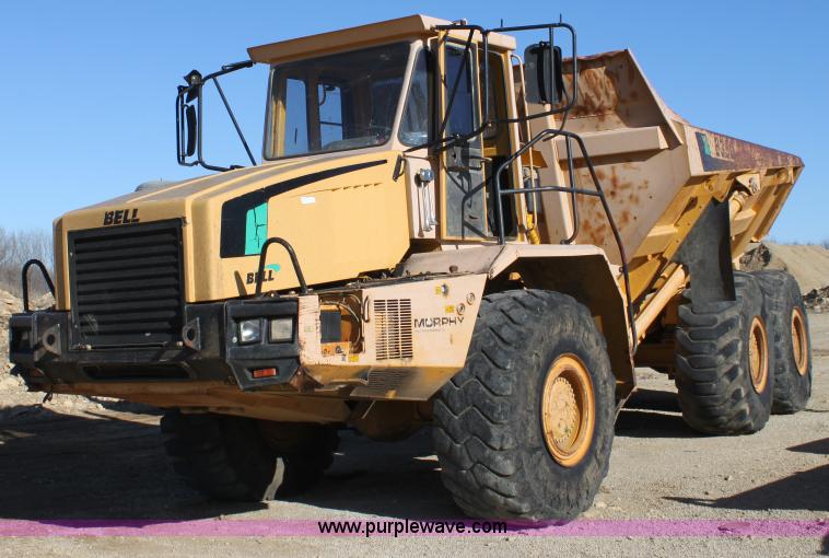 image for item B8793 Bell B35C 6x6 articulating dump truck
