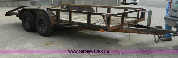 image for item C9485 1997 tilt bed trailer