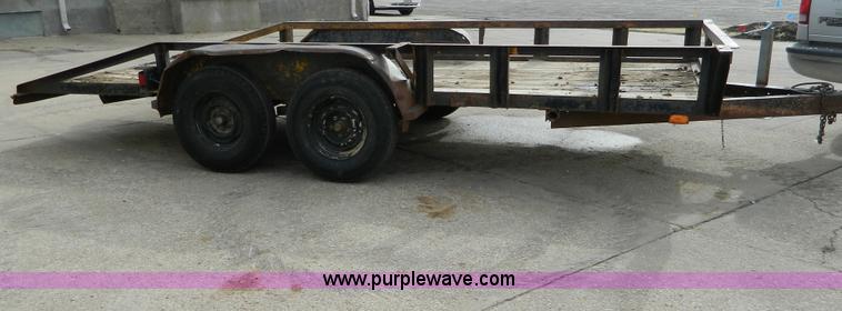 image for item C9485 1997 tilt bed trailer