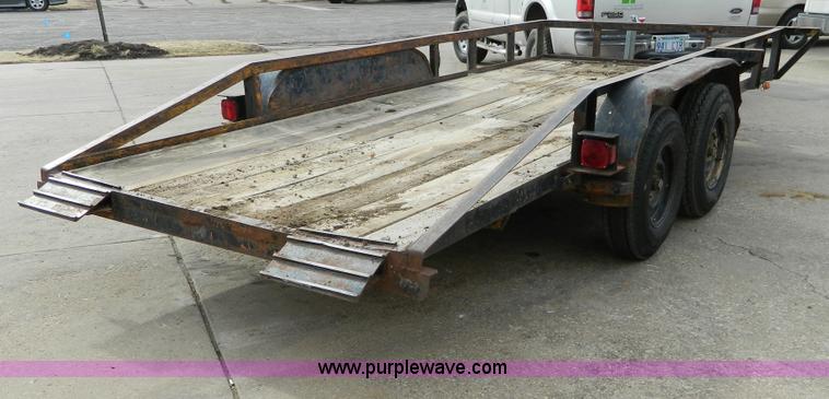image for item C9485 1997 tilt bed trailer