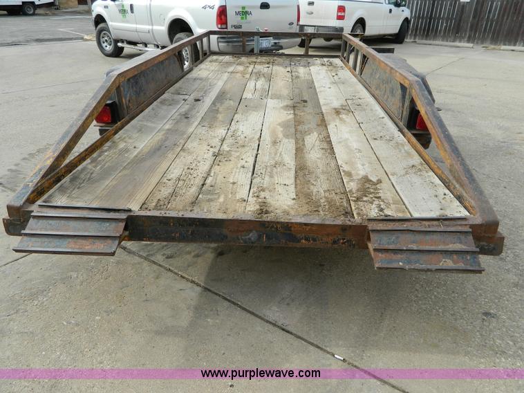 image for item C9485 1997 tilt bed trailer