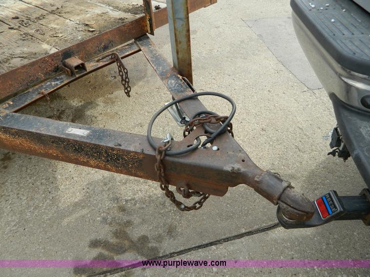 image for item C9485 1997 tilt bed trailer