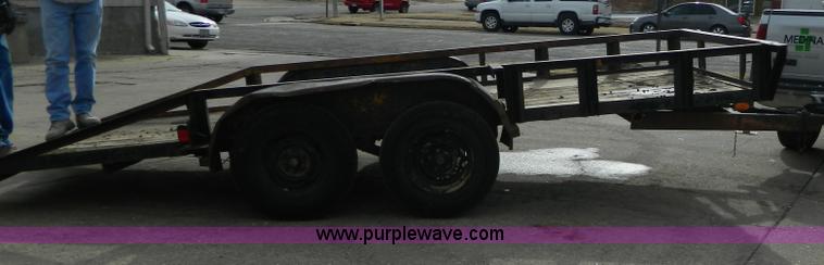 image for item C9485 1997 tilt bed trailer